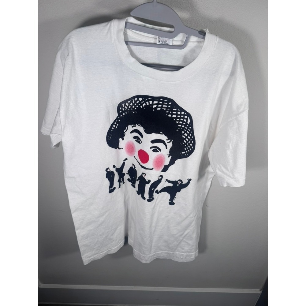 Vtg Ringling Bros and Barnum & Bailey Clown Tee Emmett Kelly Style‎ Circus XL